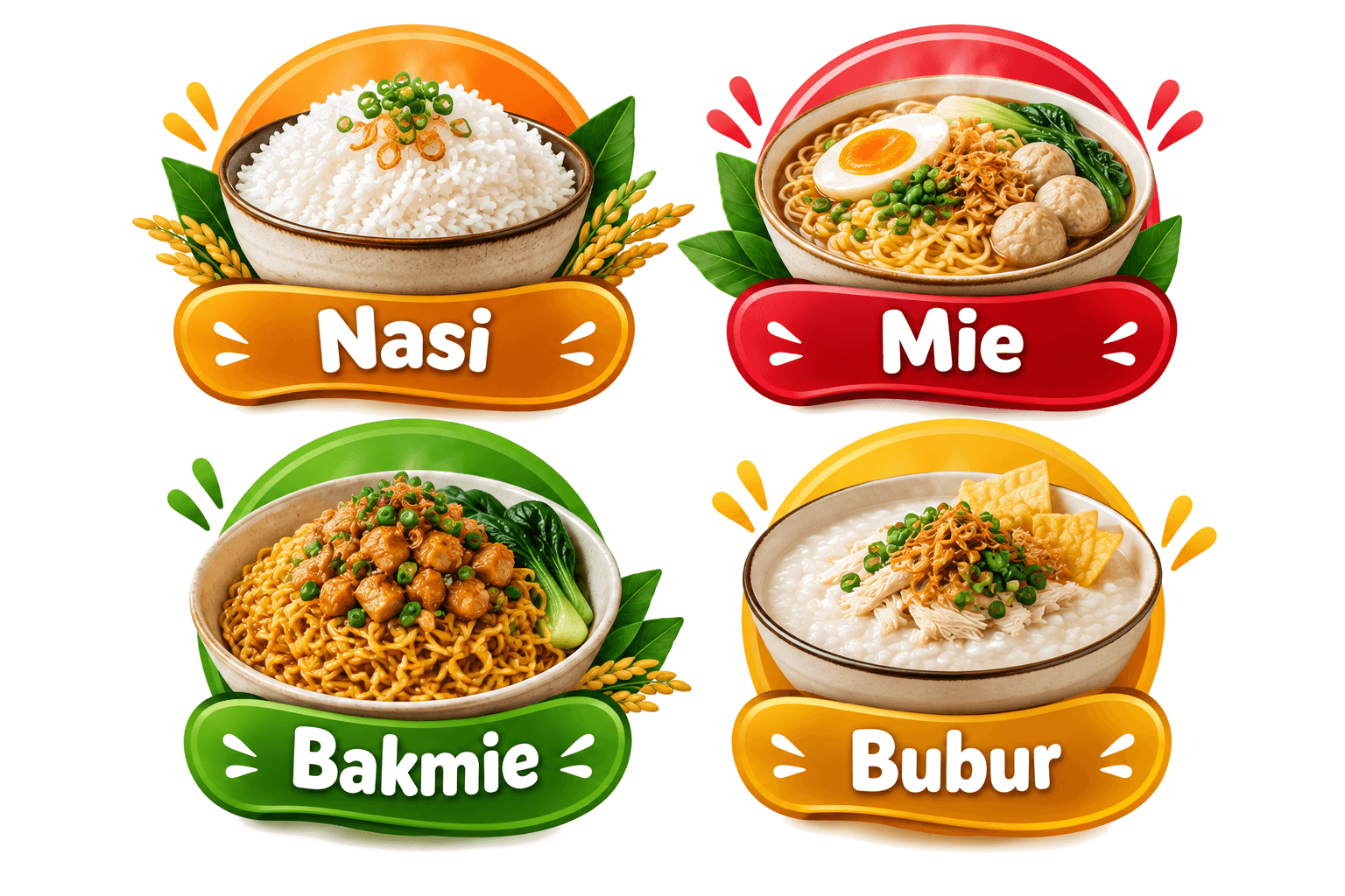 kategori makanan utama